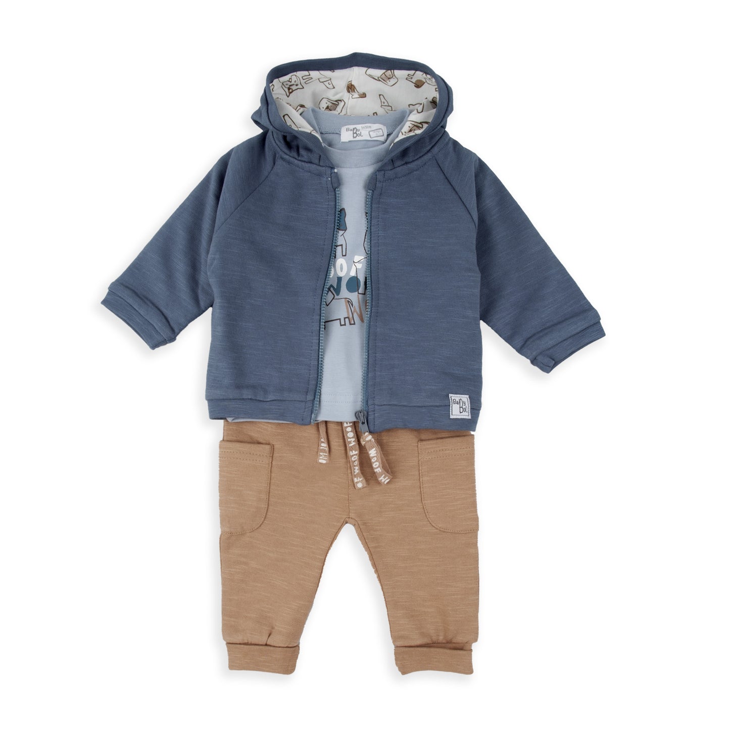 Conjunto chandal 3 piezas Dog - BabyBol