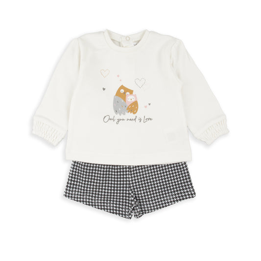 Conjunto 2 piezas Owl you need - BabyBol