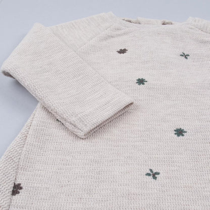 Vestido punto crema - BabyBol