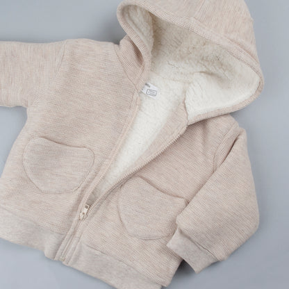 Chaqueta punto beige - BabyBol