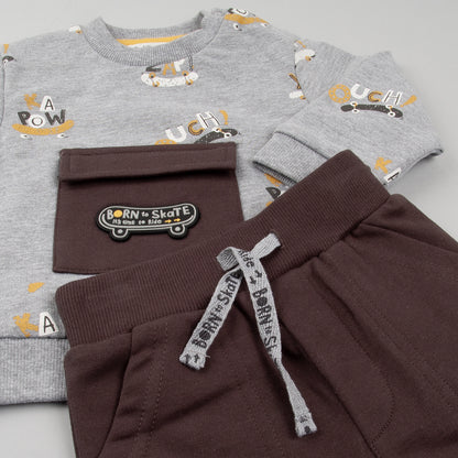 Conjunto 2 piezas Born to Skate - BabyBol