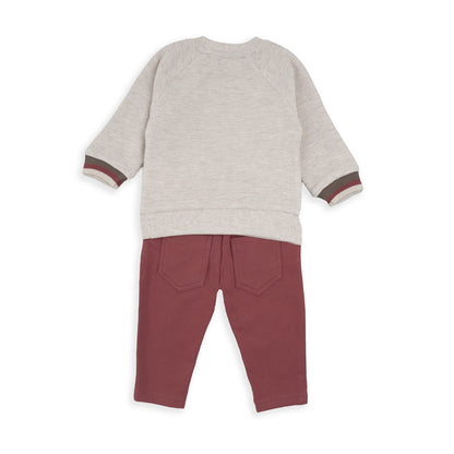 Conjunto 2 piezas Lion vino- BabyBol