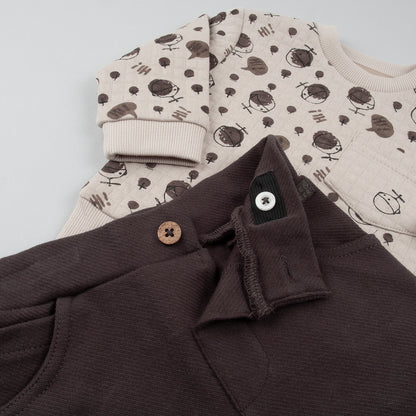 Conjunto 2 piezas dibujos lapiz - BabyBol