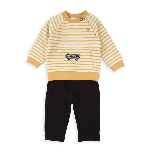 Conjunto 2 piezas Born to Skate mostaza- BabyBol