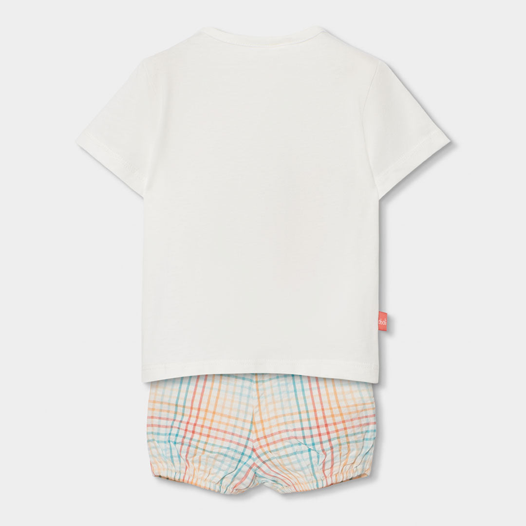 Conjunto bebé camiseta algodón safari - Boboli