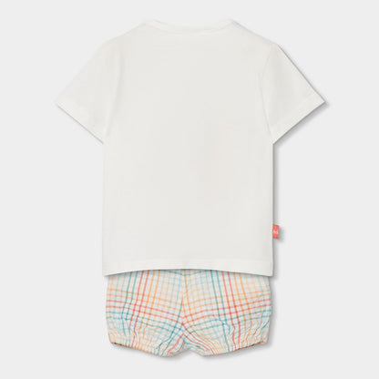 Conjunto bebé camiseta algodón safari - Boboli