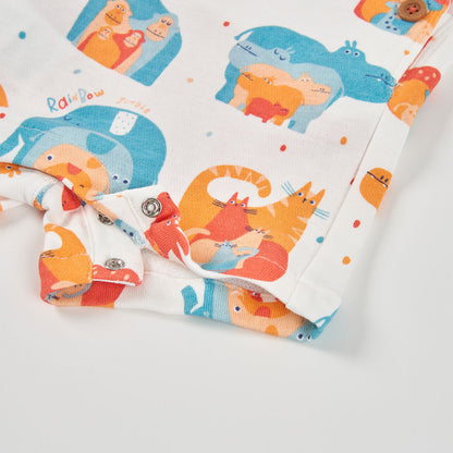 Peto bebé algodón estampado safari - Boboli