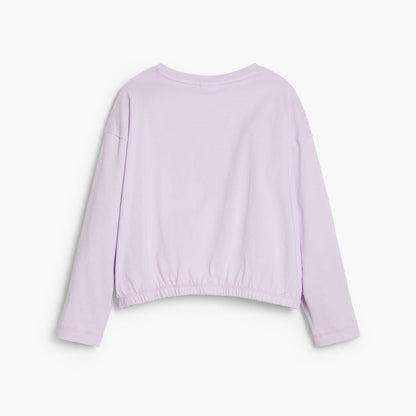 Camiseta lisa logo strass - Desigual