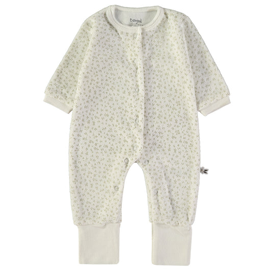 Pelele Estampado Floral Verde – Babybol
