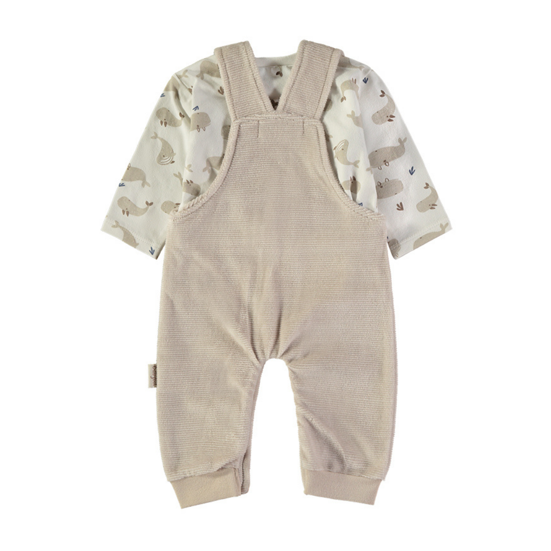 Conjunto Peto y Camiseta Ballenas – Babybol