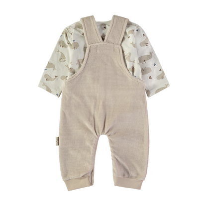 Conjunto Peto y Camiseta Ballenas – Babybol