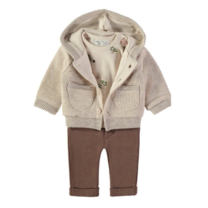 Conjunto Chaqueta, Camiseta y Pantalón Reno – Babybol