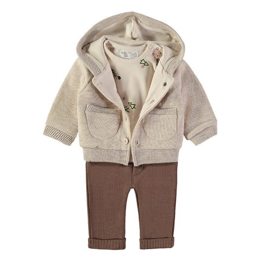 Conjunto Chaqueta, Camiseta y Pantalón Reno – Babybol