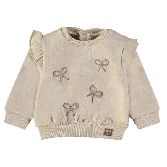 Sudadera Lazos Beige – Babybol