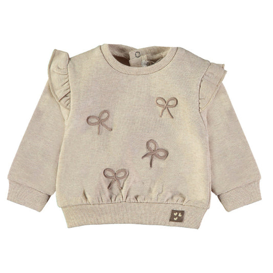 Sudadera Lazos Beige – Babybol