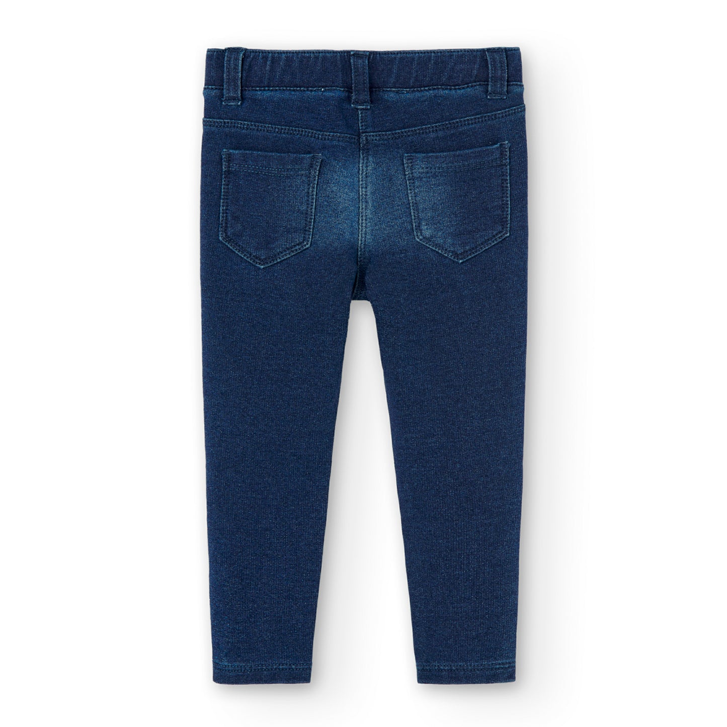 Pantalón denim blue básico niña