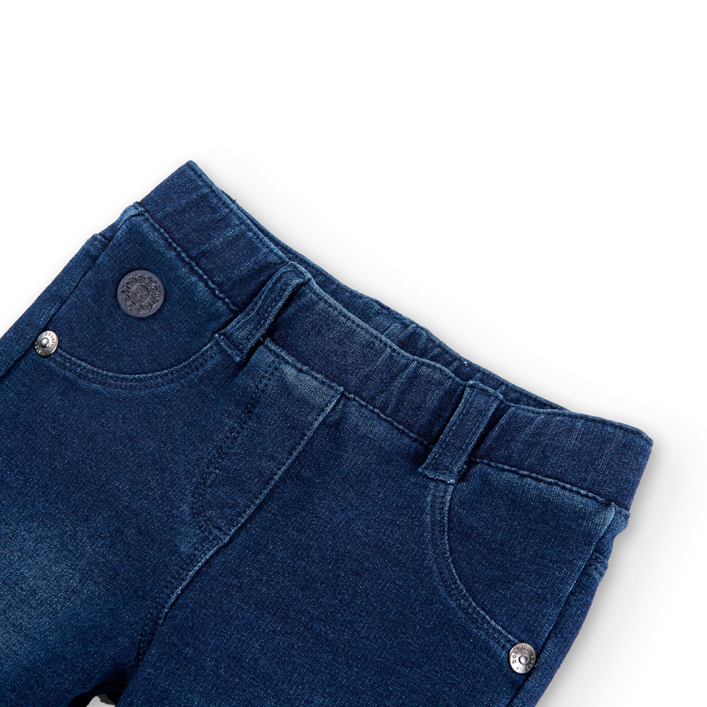 Pantalón denim blue básico niña
