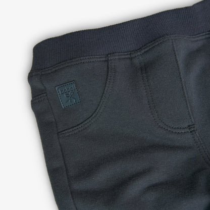 Pantalón denim antracita básico niña - Boboli