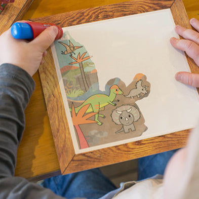 Magic Painting World Dinosaurs - Tiger Tribe