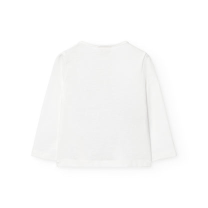 Camiseta muñeca blanca básica - Boboli