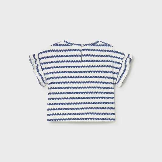 Camiseta manga corta estampada Corazones - Mayoral