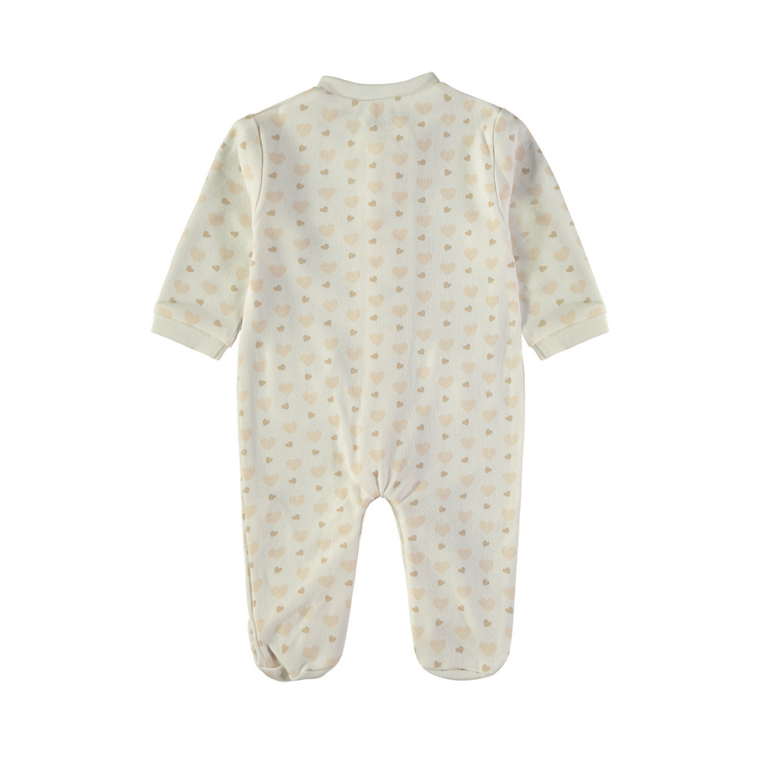 Pelele Corazones Beige – Babybol