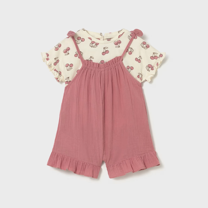 Conjunto peto bebé niña Candy Chic- Mayoral