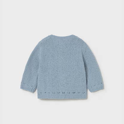 Rebeca tricot bebé Azul Lagon - Mayoral
