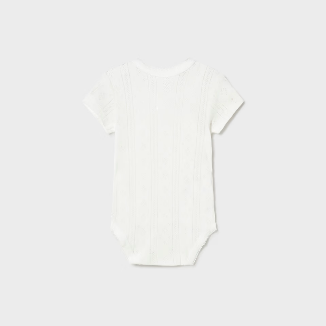 Body manga corta calado crudo - Mayoral