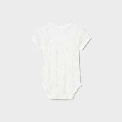 Body manga corta calado crudo - Mayoral