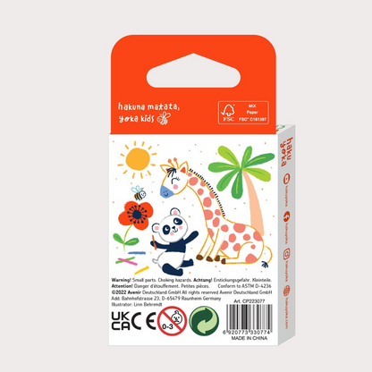 Crayones espiral 6 colores Haku Yoka