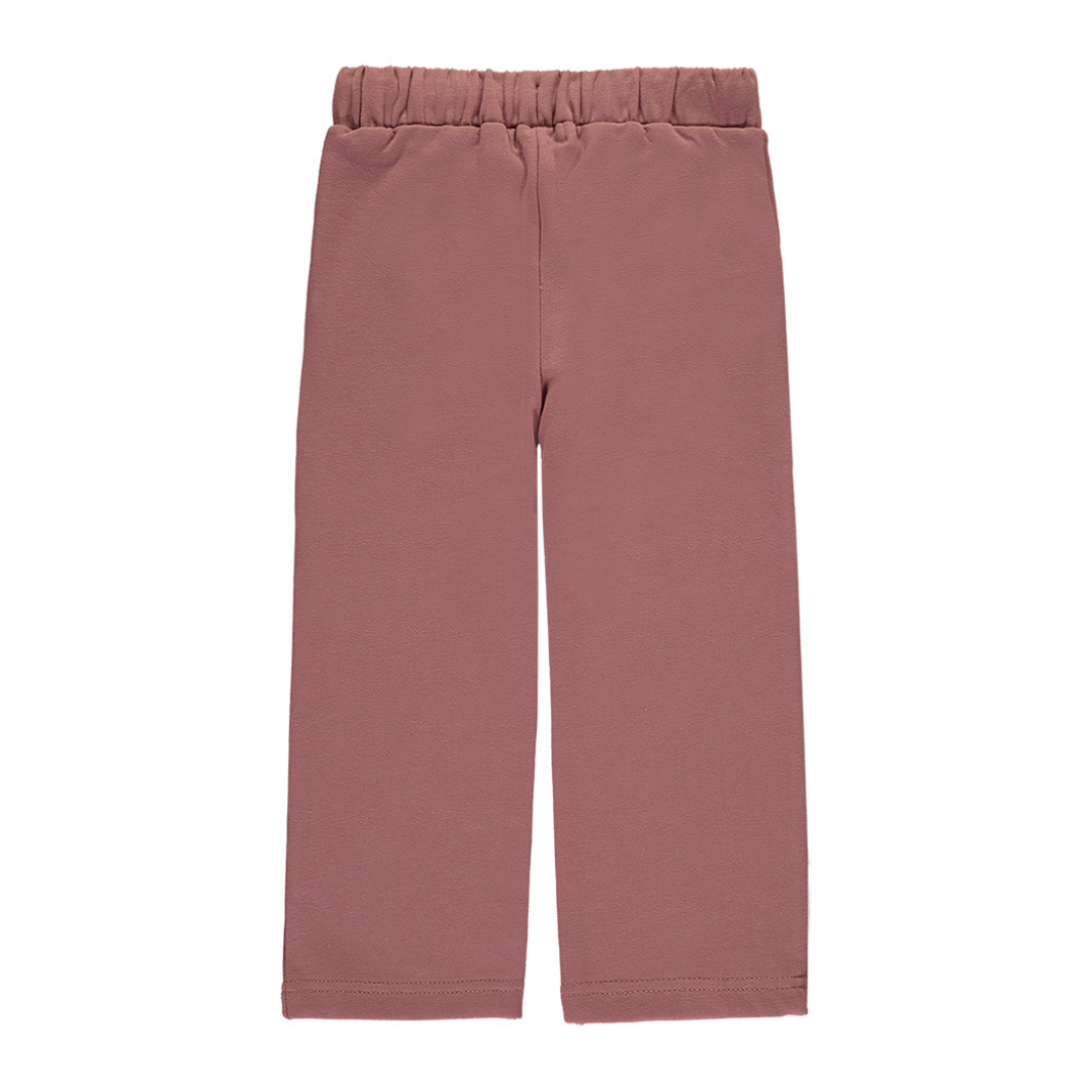 Pantalón Chándal Rosa Empolvado – Babybol