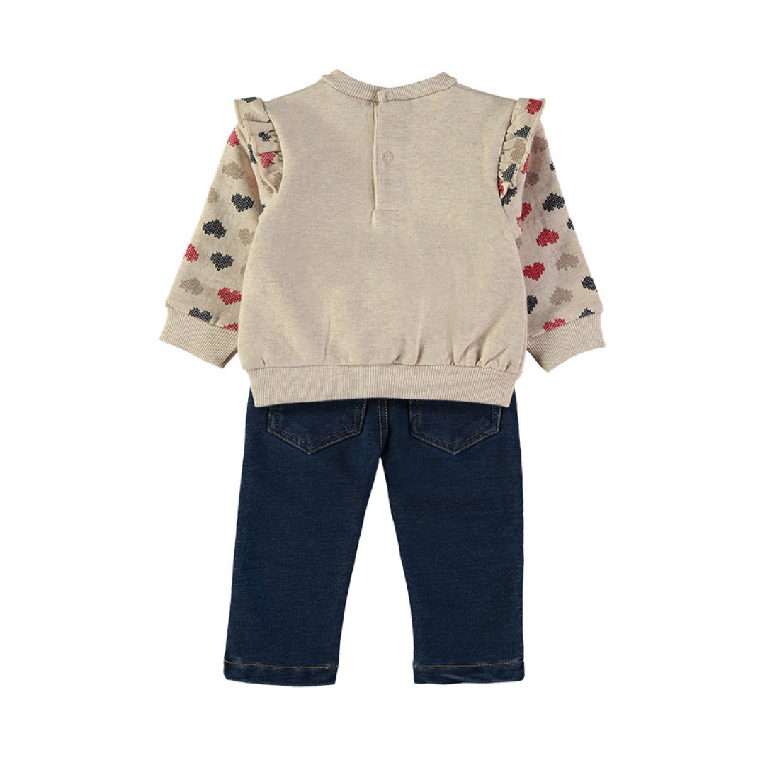 Conjunto Sudadera y Pantalón Vaquero – Babybol