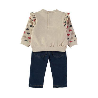 Conjunto Sudadera y Pantalón Vaquero – Babybol