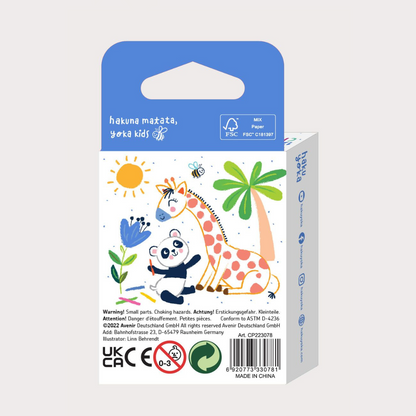 Crayones espiral 12 colores Haku Yoka