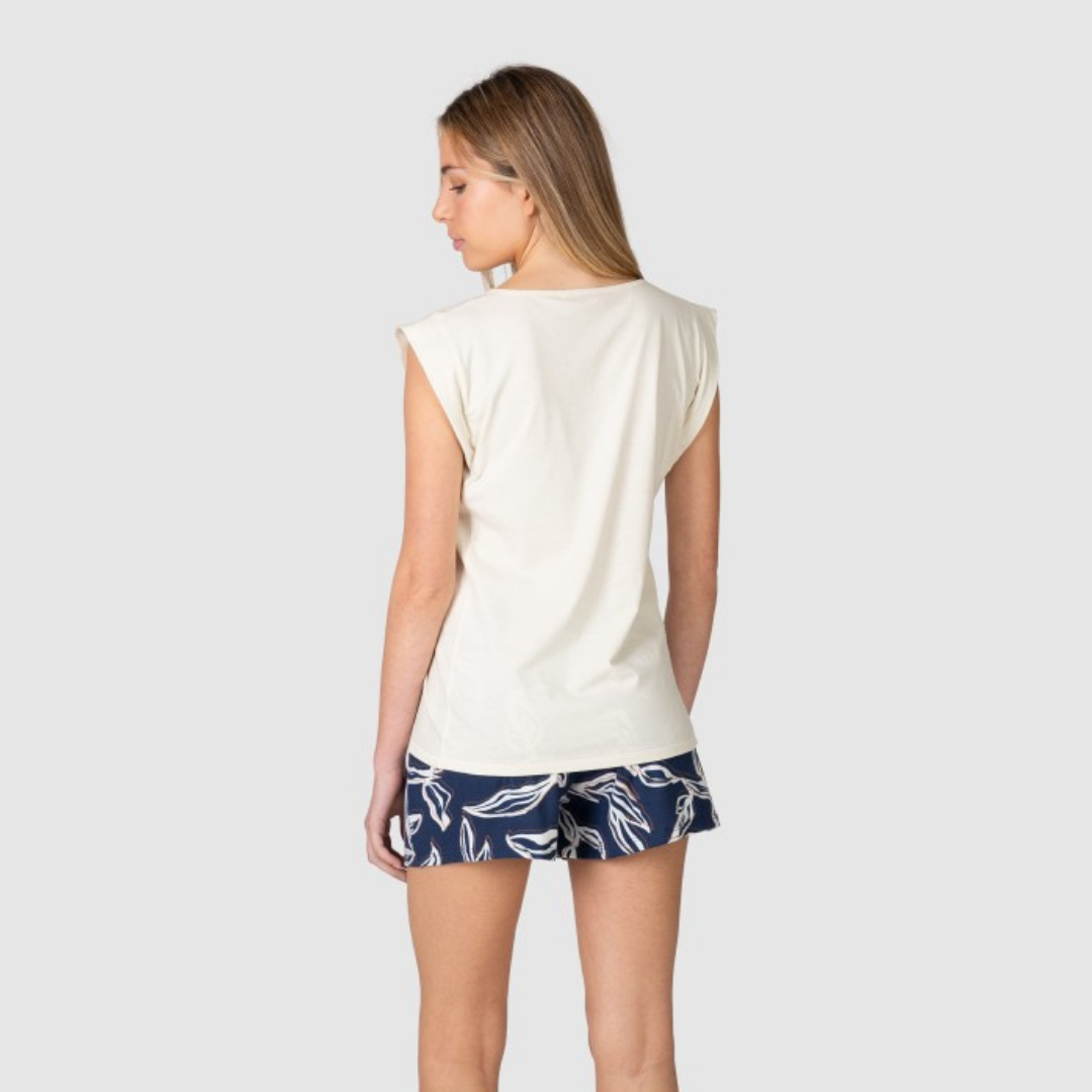 Pijama manga corta estampado marino - Massana