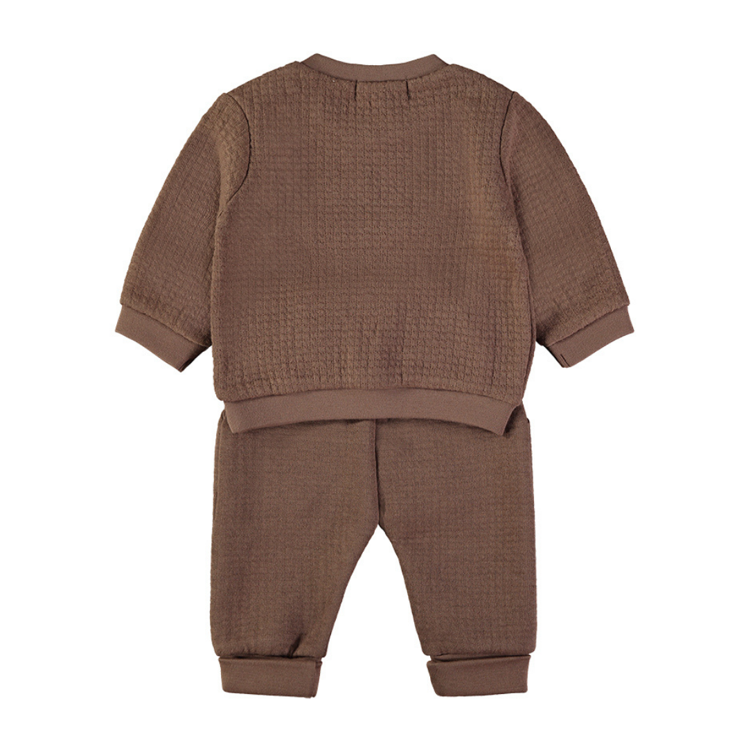 Conjunto Sudadera y Pantalón Reno Marrón – Babybol