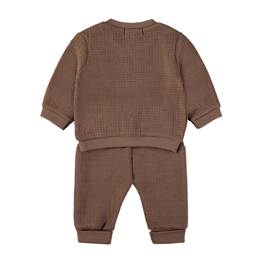 Conjunto Sudadera y Pantalón Reno Marrón – Babybol