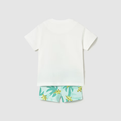 Conjunto camiseta con bañador Cocodrilo - Mayoral