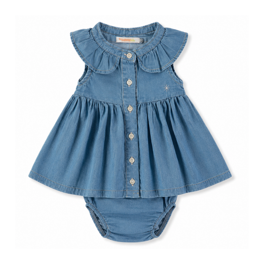 Vestido denim niña Daisy Dreams - BabyBol