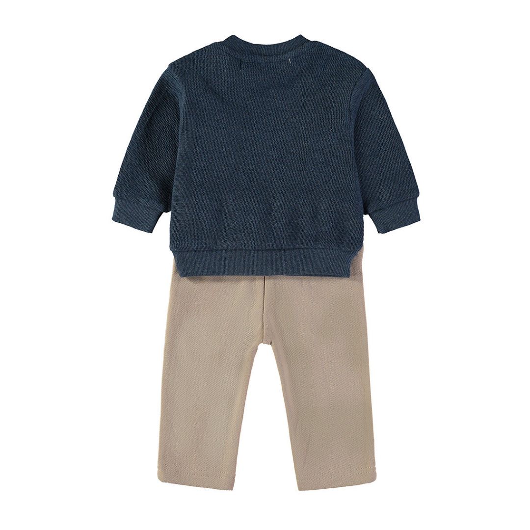 Conjunto Jersey Azul Marino y Pantalón "Explorer" – Babybol