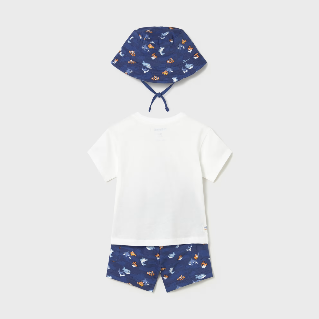 Conjunto bebé niño 3 piezas Pixelad Submarino- Mayoral