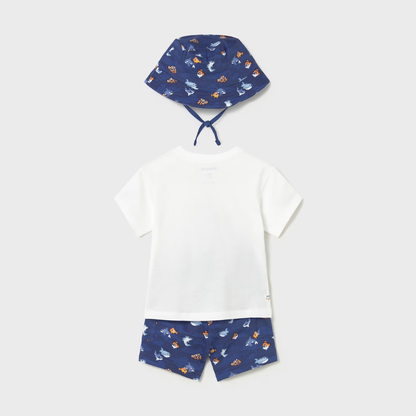 Conjunto bebé niño 3 piezas Pixelad Submarino- Mayoral