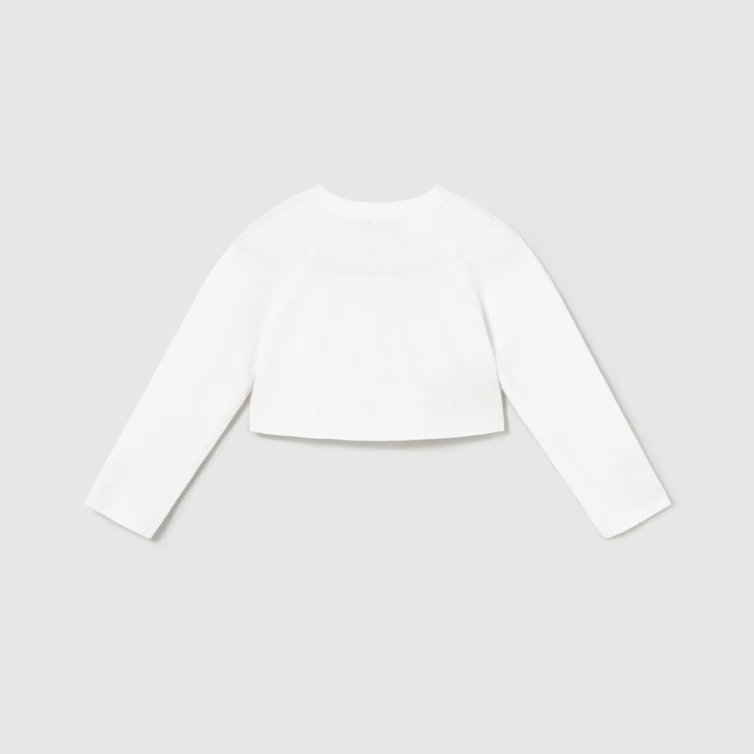 Rebeca tricot bebé niña blanco - Mayoral