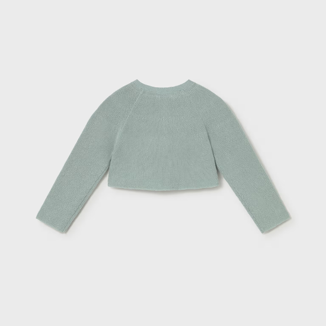 Rebeca tricot bebé niña verde - Mayoral