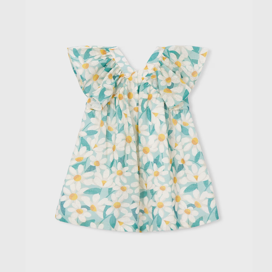Vestido niña estampado Flora - Mayoral