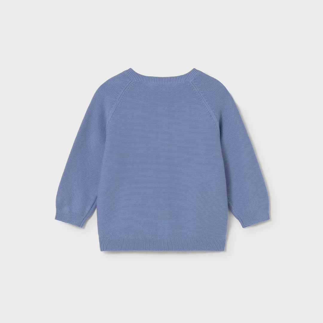 Cárdigan tricot bebé Azul Capri - Mayoral