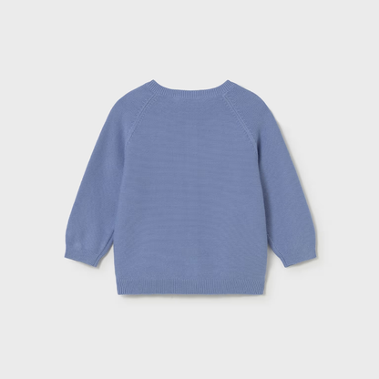 Cárdigan tricot bebé Azul Capri - Mayoral