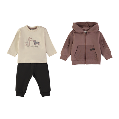 Conjunto 3 piezas Chaqueta y Pantalón Mr. Woof – Babybol