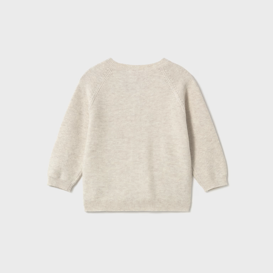 Cárdigan tricot bebé Beige Vigoré - Mayoral